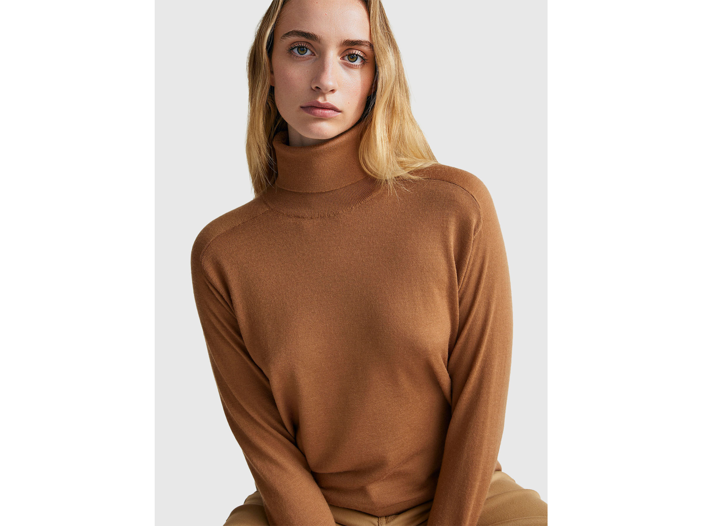 TURTLE NECK SWEATER Women image number 4